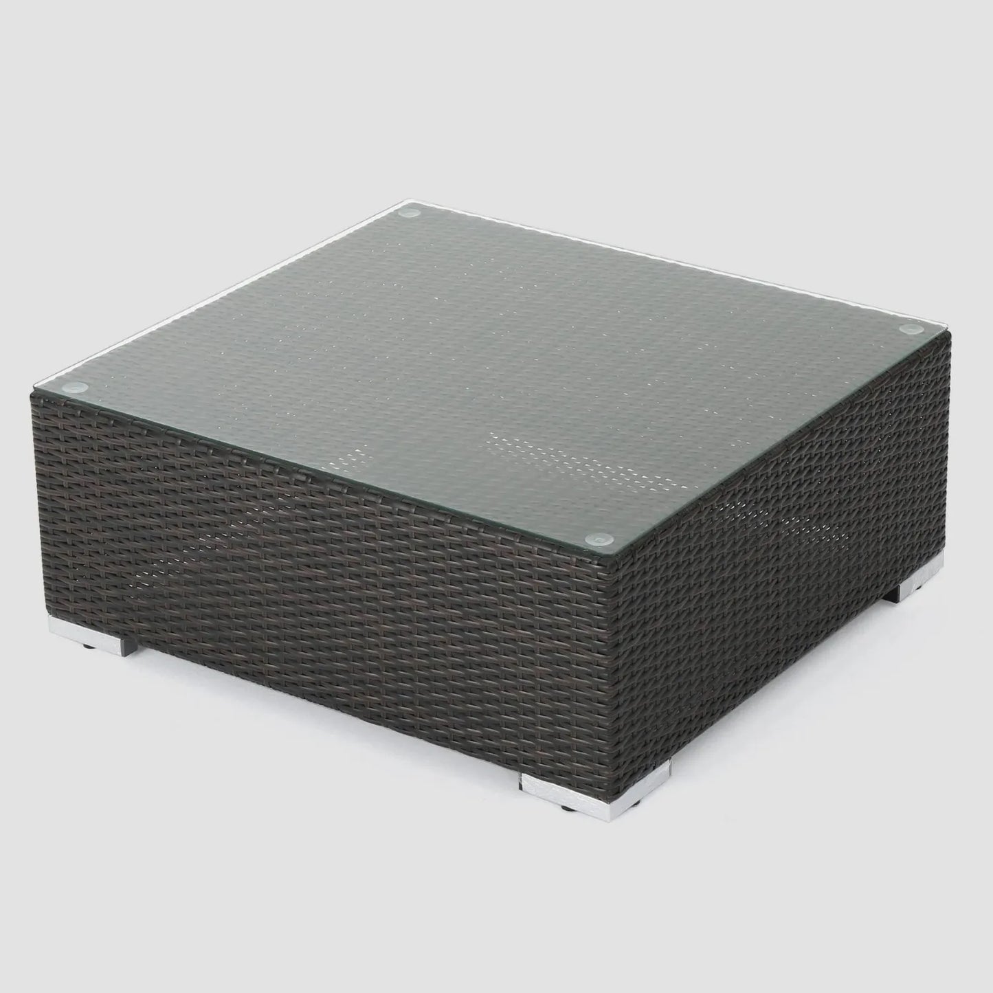 Rosamund Outdoor Rattan Wicker 8-Seater Sofa Set