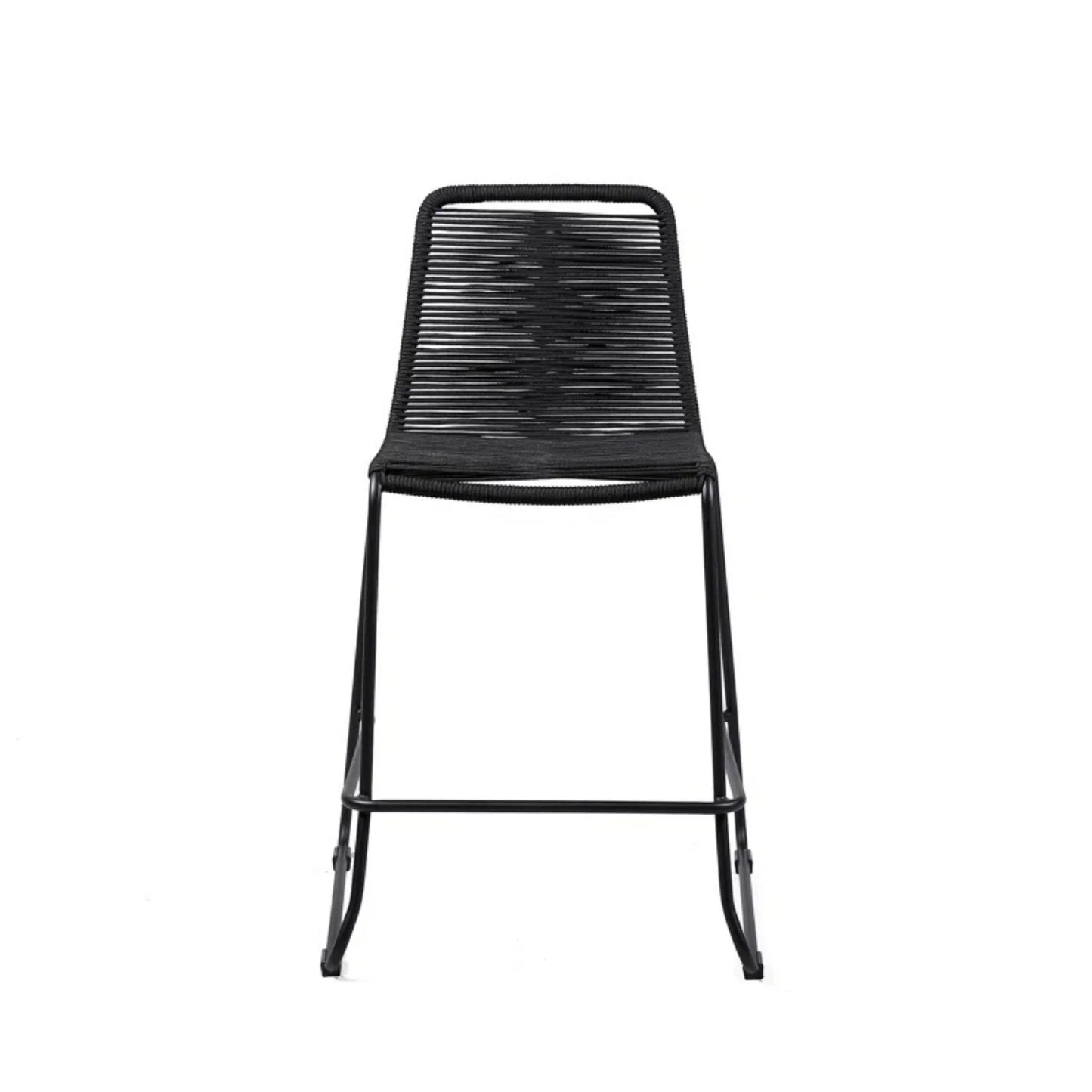 Damini 2-Piece Outdoor Rope Bar Chairs – Stylish Comfort Built to Last