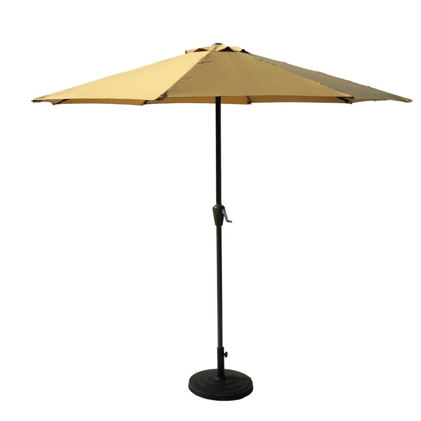 Adwoa 9ft Beige Color Outdoor Patio Umbrella with Centre Pole