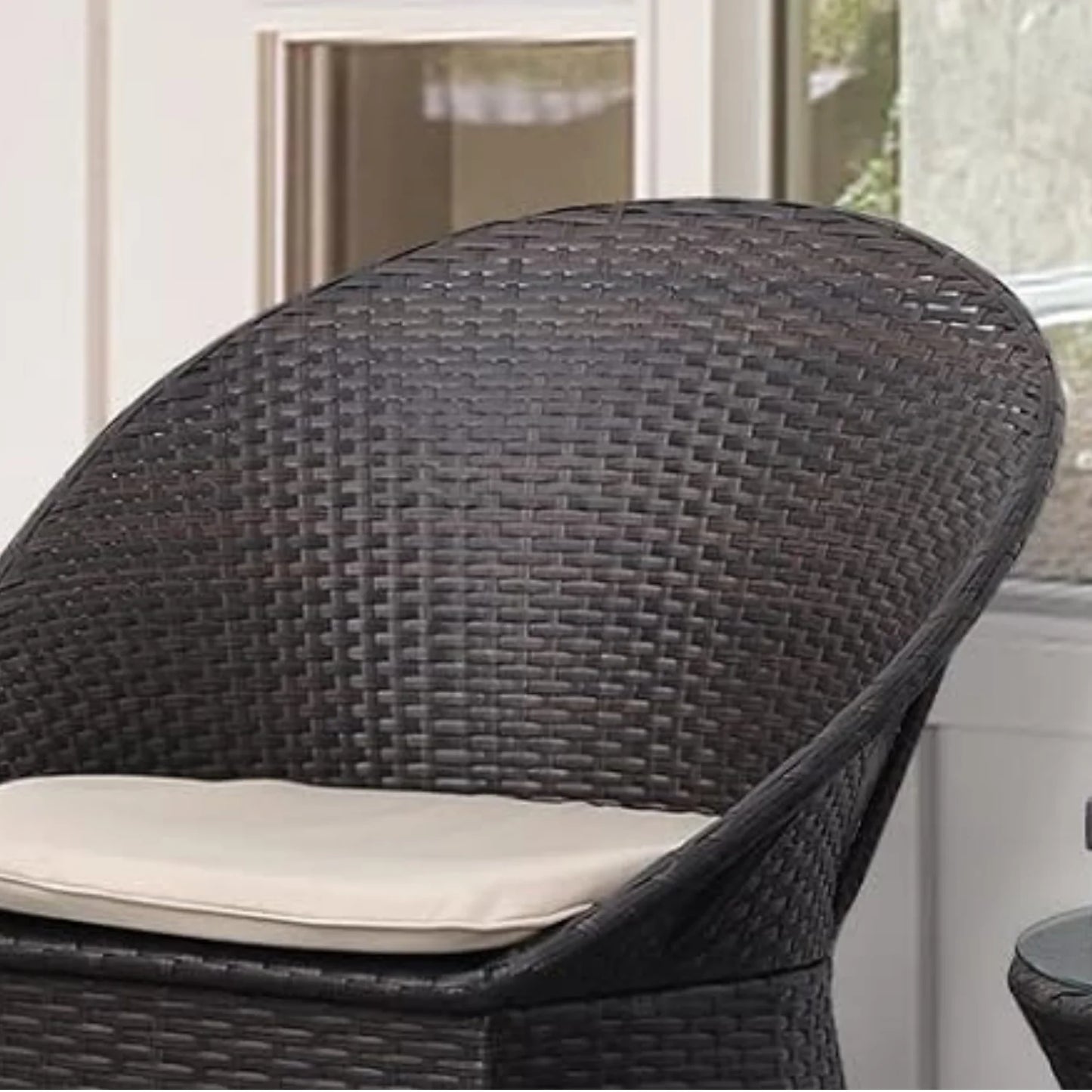 Aaradhya 3-Piece Outdoor Rattan Wicker Patio Set