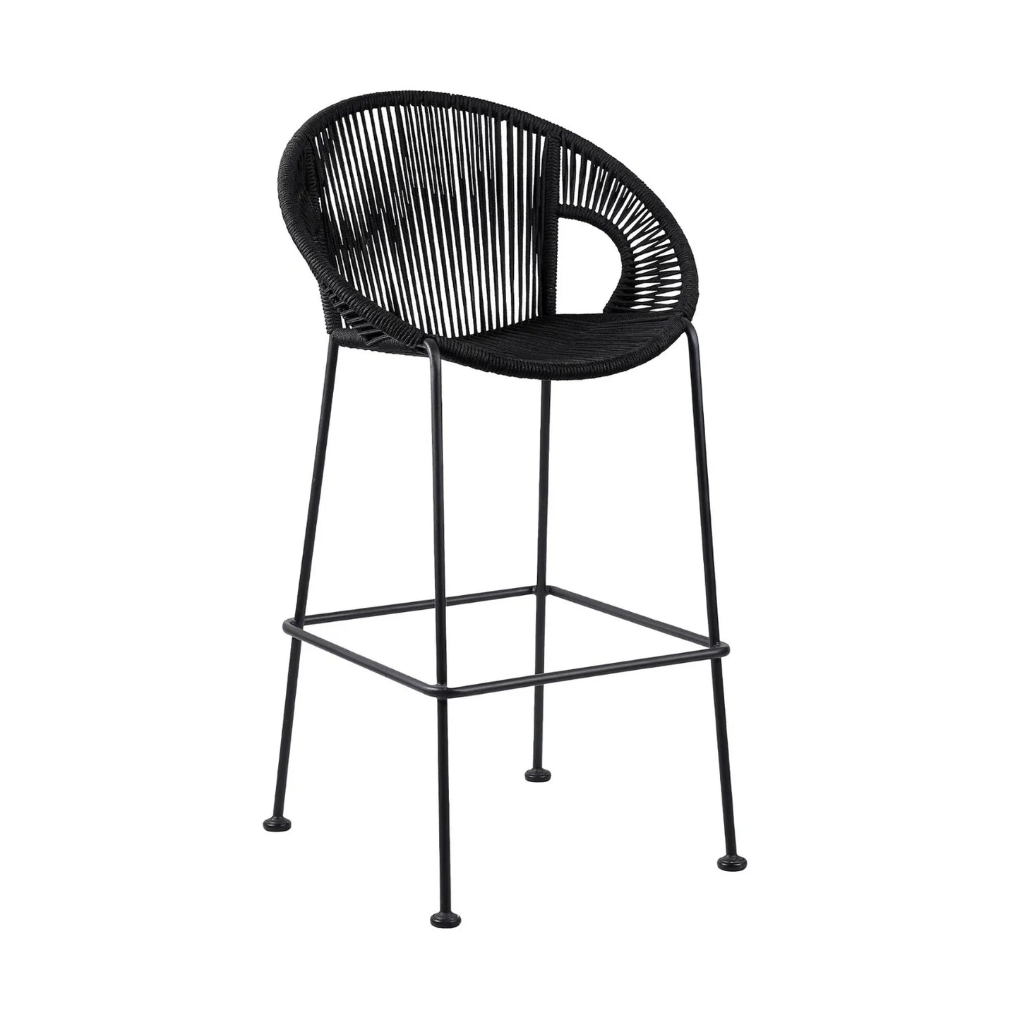 Saanvi 2-Piece Outdoor Rope Bar Chairs – Stylish Comfort Built to Last