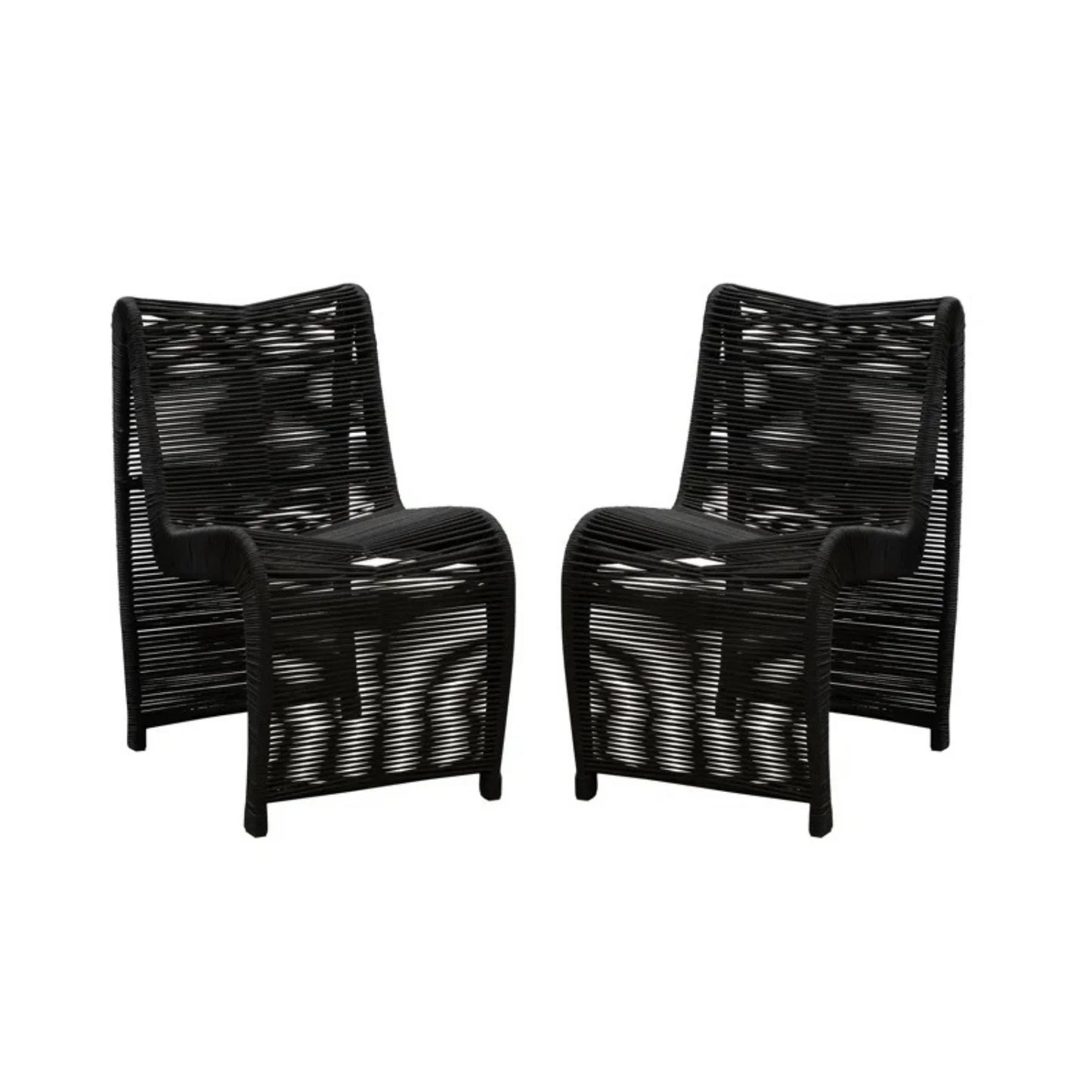 Tanishka 2-Piece Outdoor Rope Patio Chairs