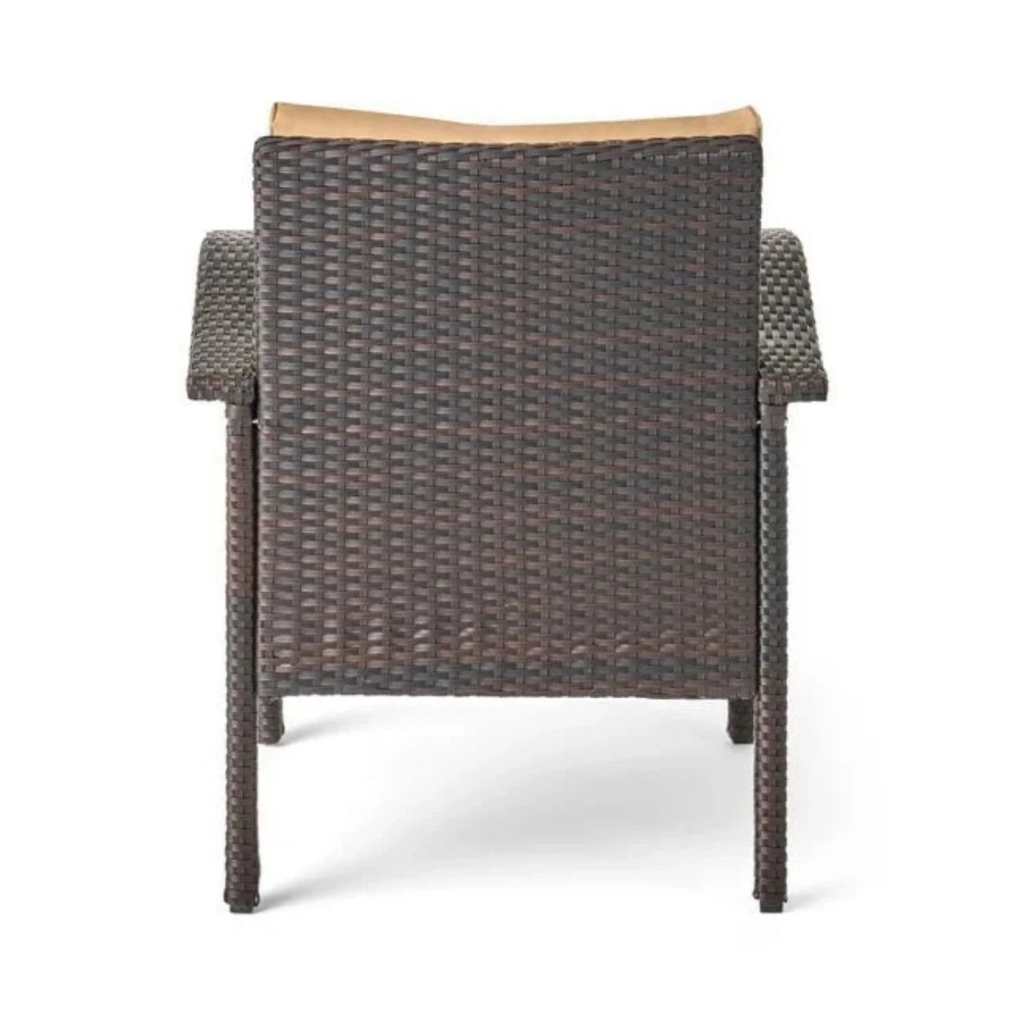 Yoko Brown 8 Seater Outdoor Wicker Conversation Set