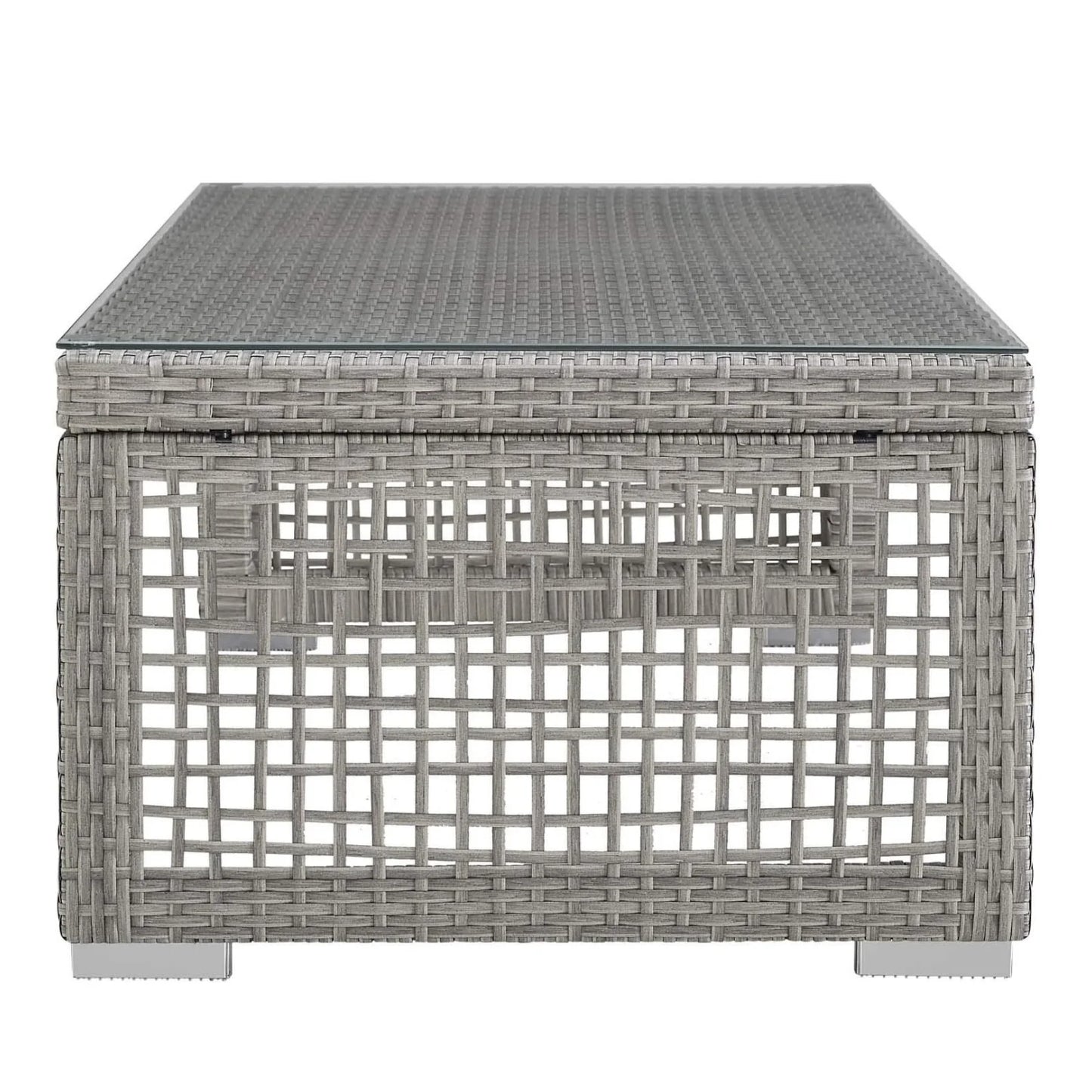 Aarini Outdoor Wicker Woven 6 Pieces Sectional Patio Furniture Set