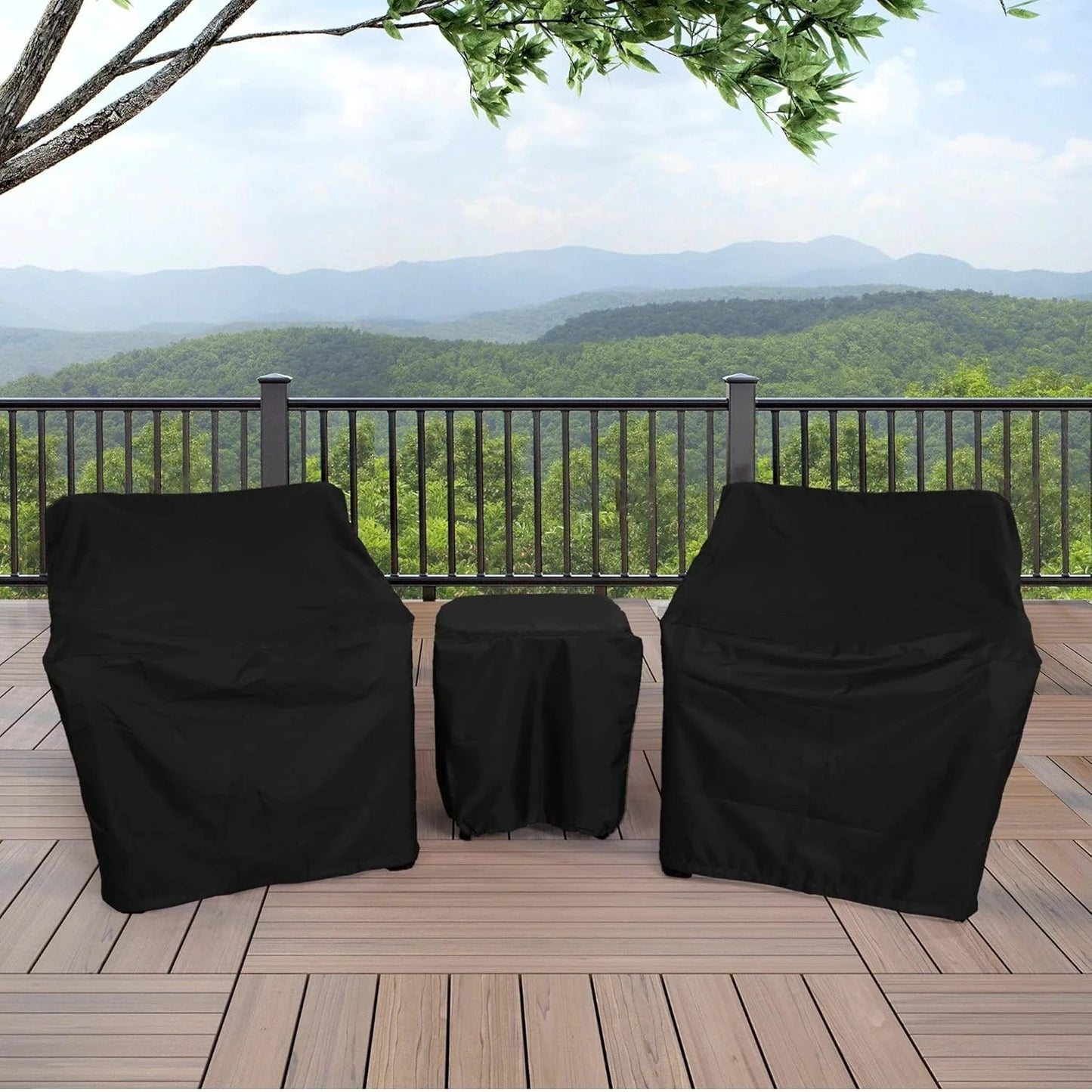 Devanshi Outdoor 3-Piece Patio Set Cover