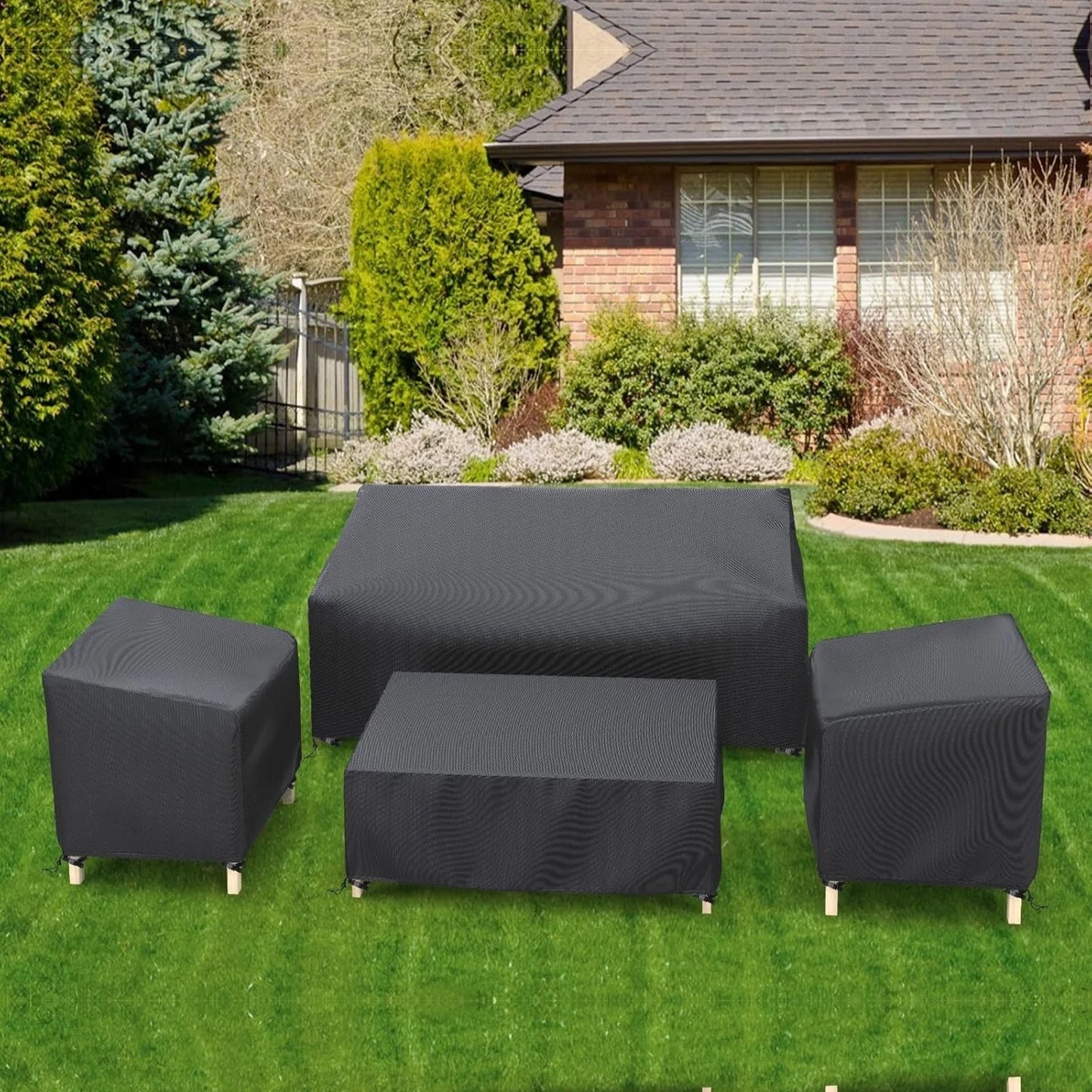 Munisa Outdoor Five Seater Sofa Cover