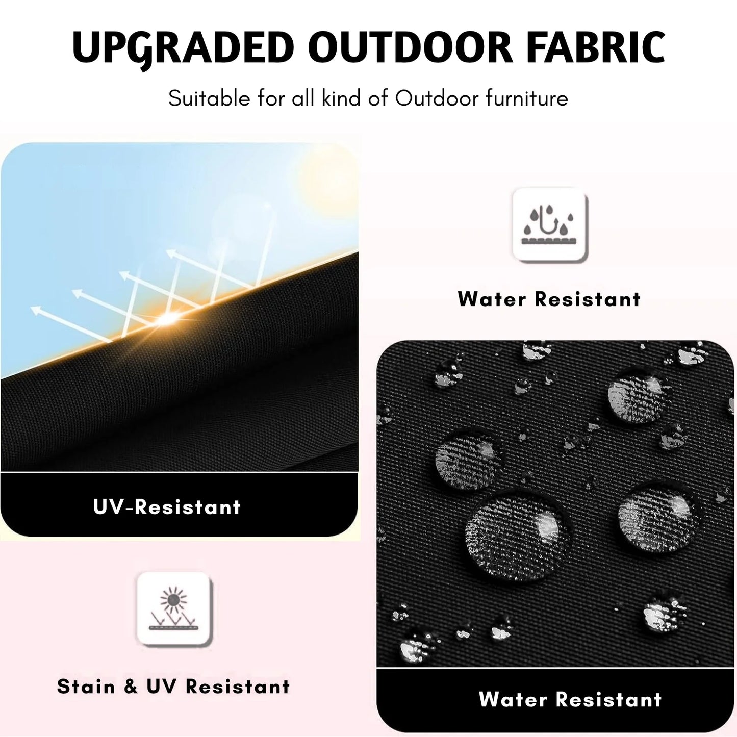 Ghufran Outdoor Double Lounger Cover