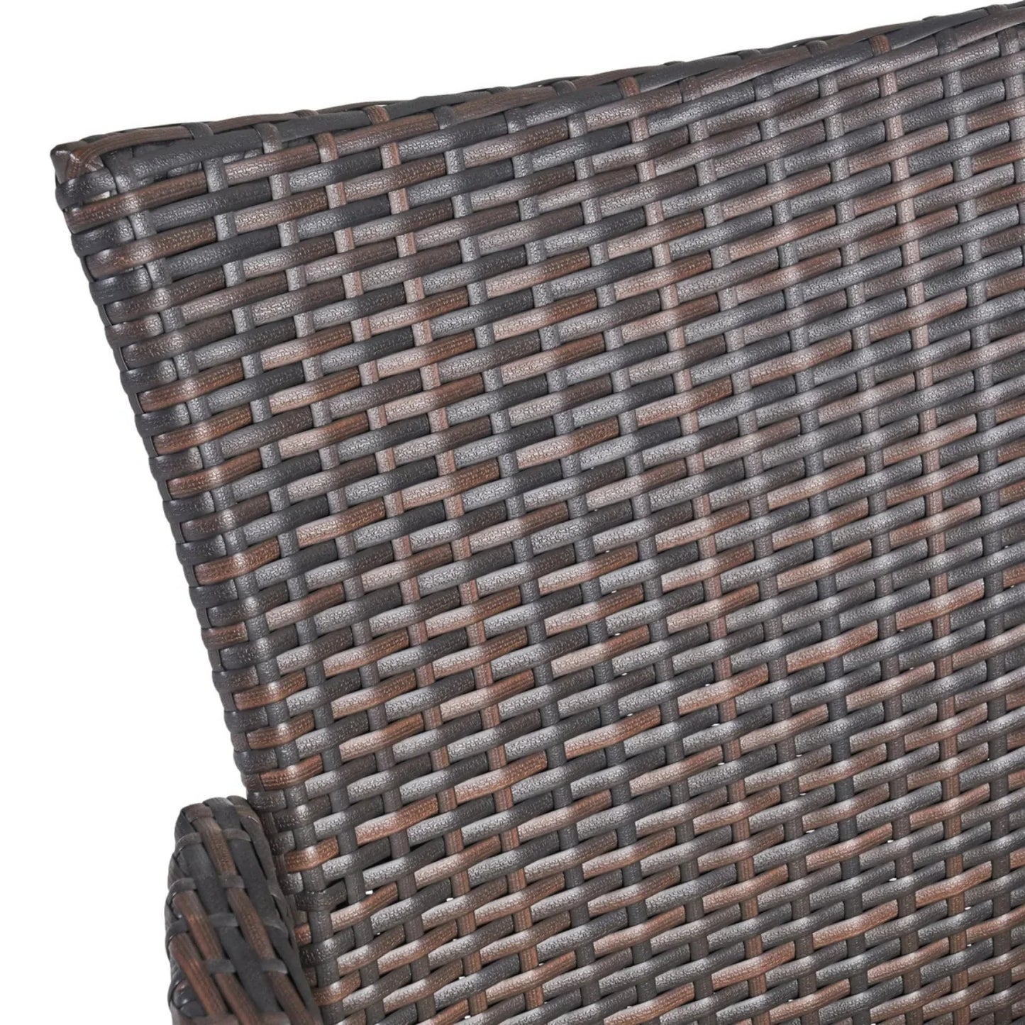 Hailey 2-Piece Outdoor Rattan Wicker Patio Dining Chairs