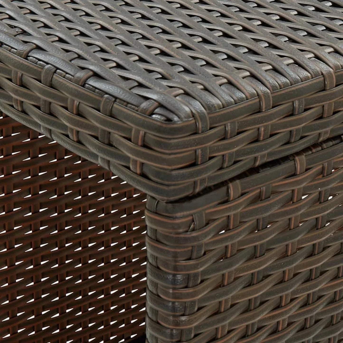 Maravilla Outdoor Rattan Wicker Bar Table with High-Top Design