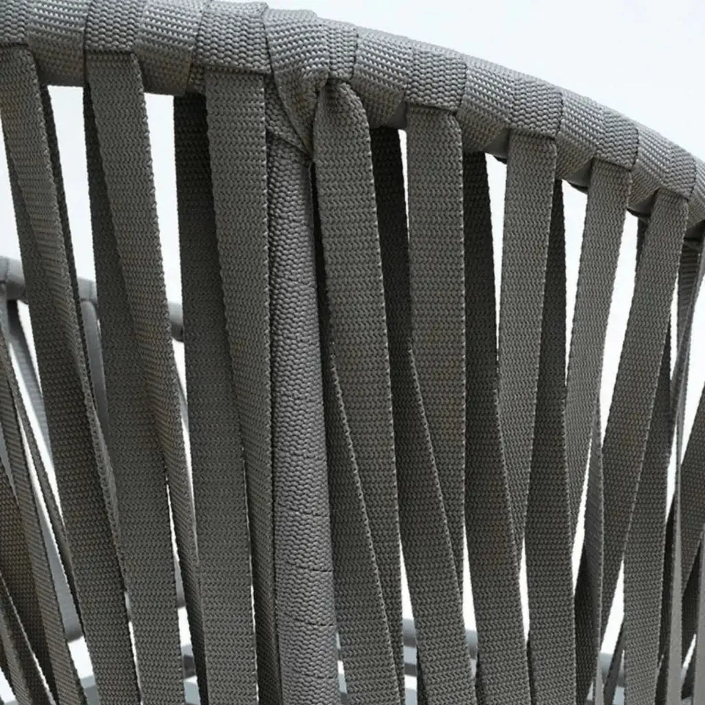 Xyla Outdoor Rope 5-Piece Bar Set With a High-Top Round Table