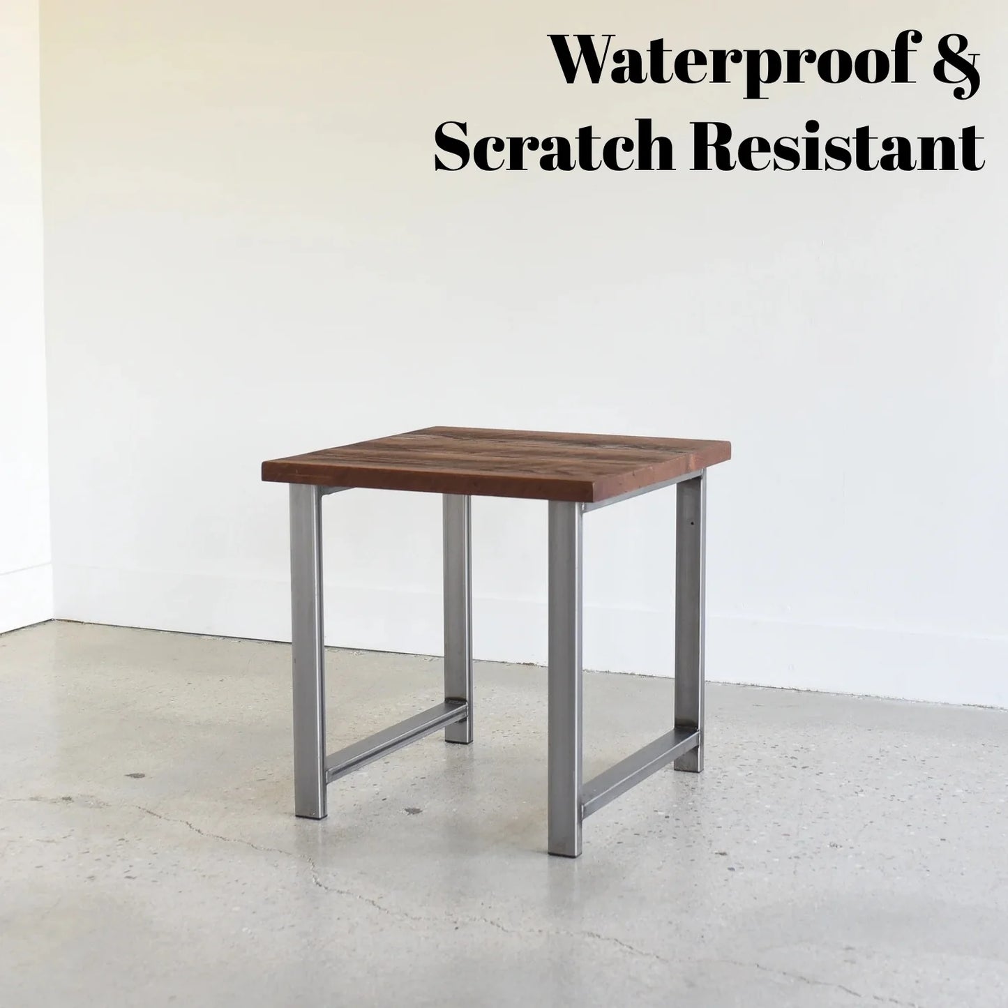 Callista Sheesham Wood Top End Table
