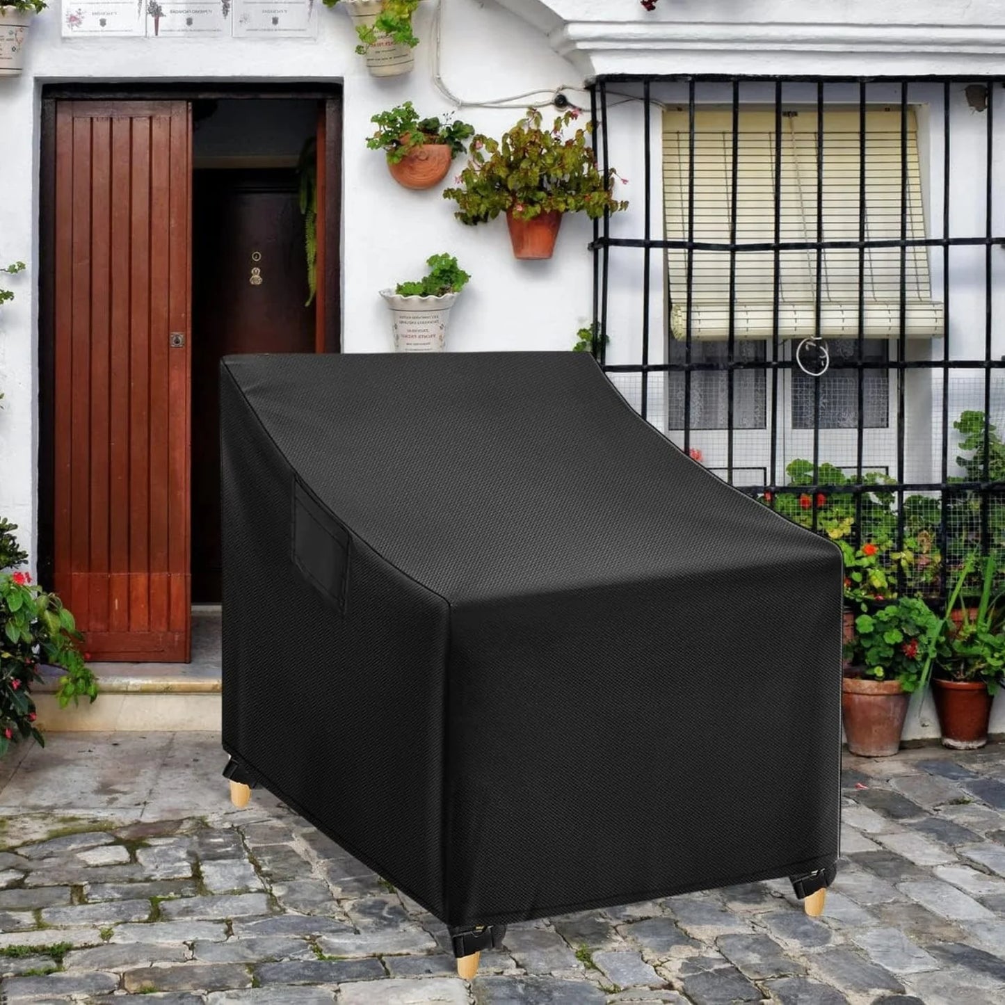 Ekisha Outdoor 4 Chairs Sofa Cover