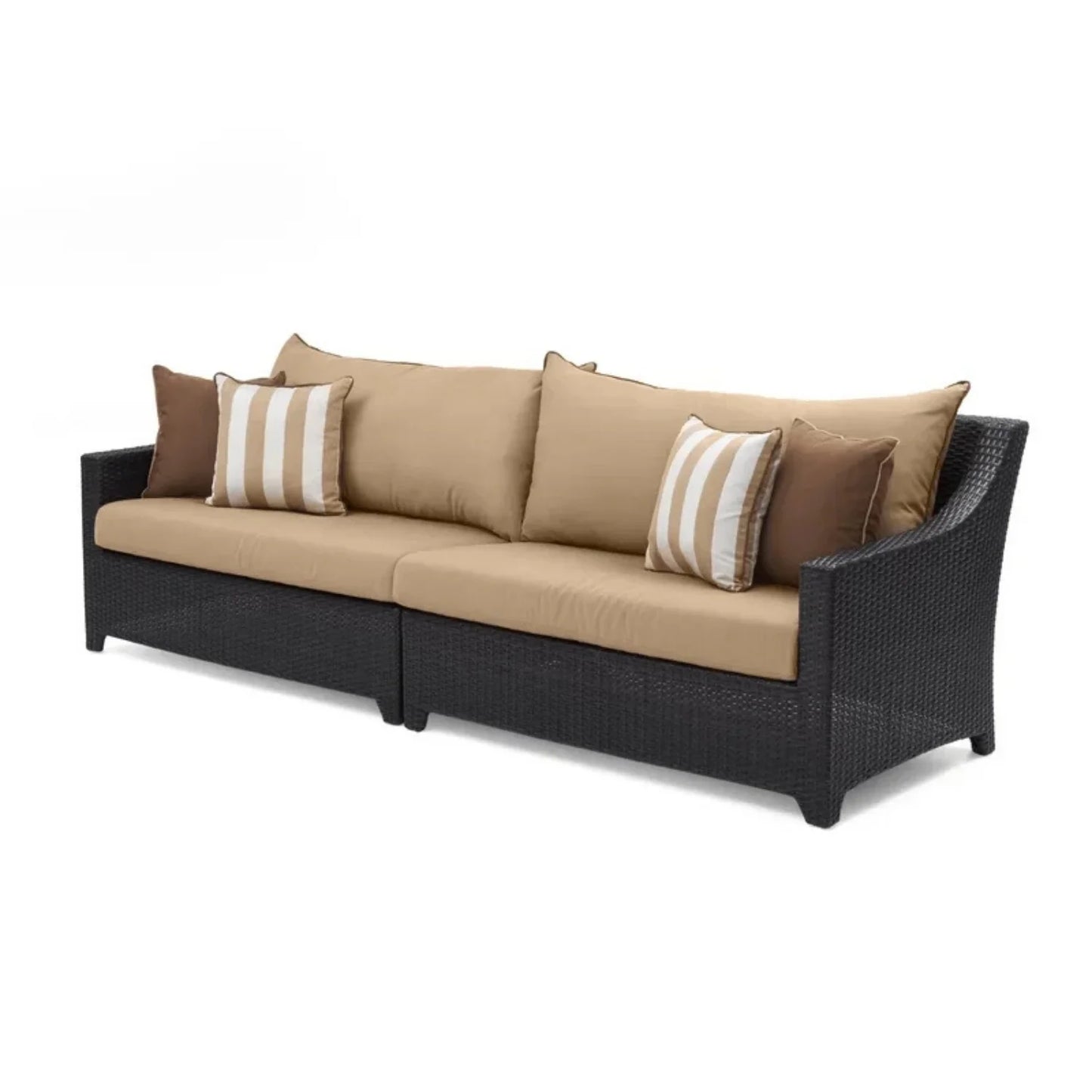 Hiya Outdoor All-Weather Rattan Wicker Three Seater Sofa