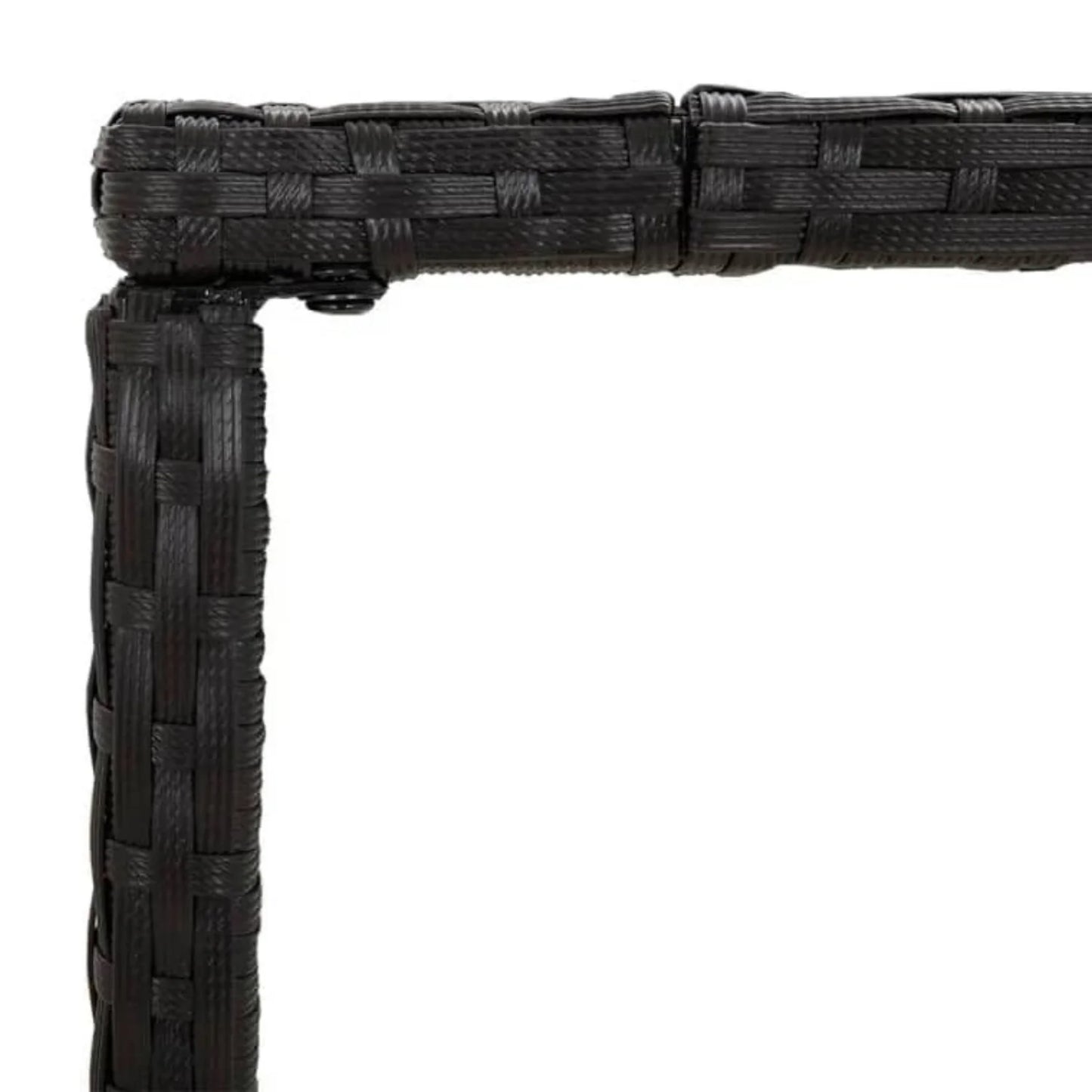 Lupe 7-Piece Outdoor Rattan Wicker Bar Set with Glass Top Table