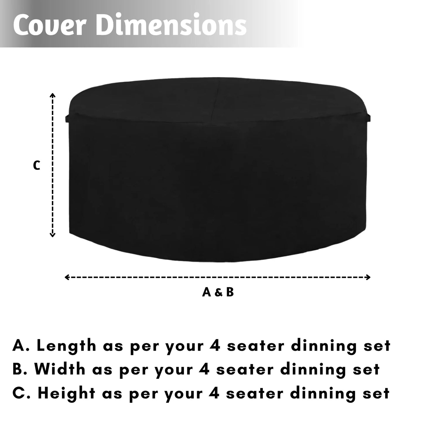 Sharmila Outdoor 4+1 Dinning Set Cover