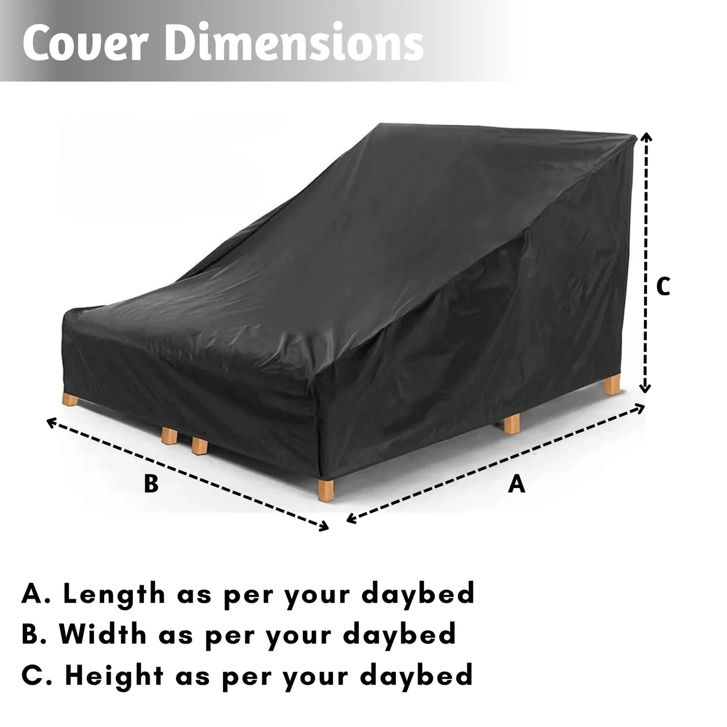Dalila Outdoor Daybed Cover