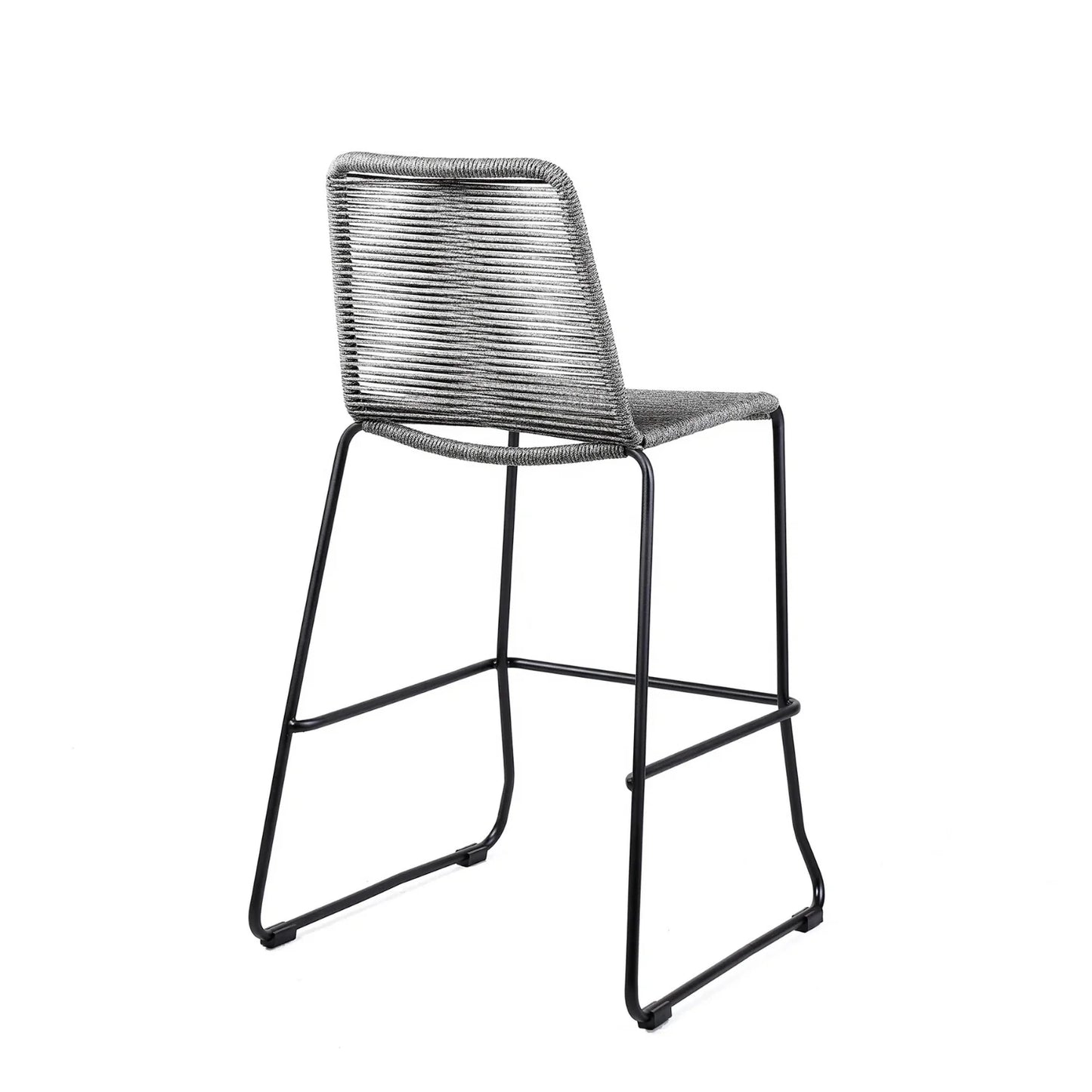 Wei 2-Piece Outdoor Rope Bar Chairs – Stylish Comfort Built to Last