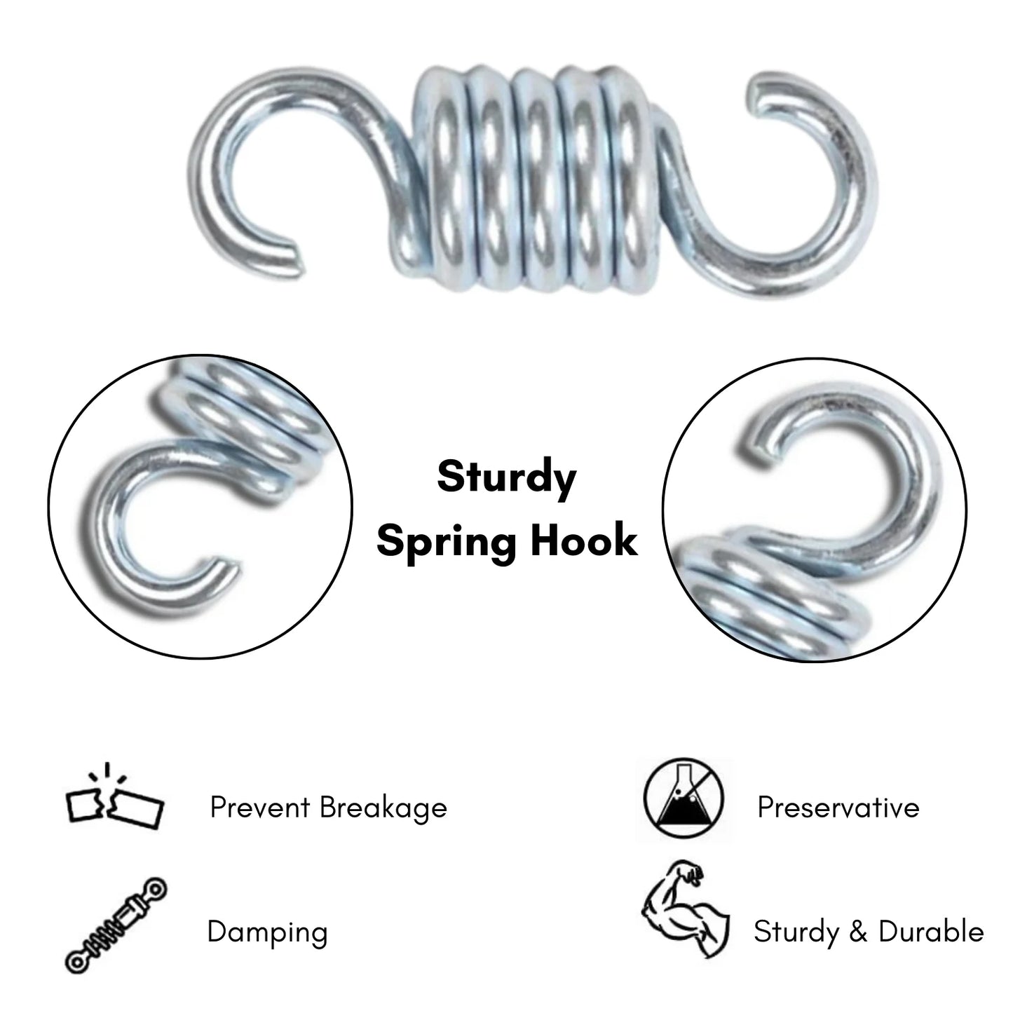 Lan Double Swing Spring Hook