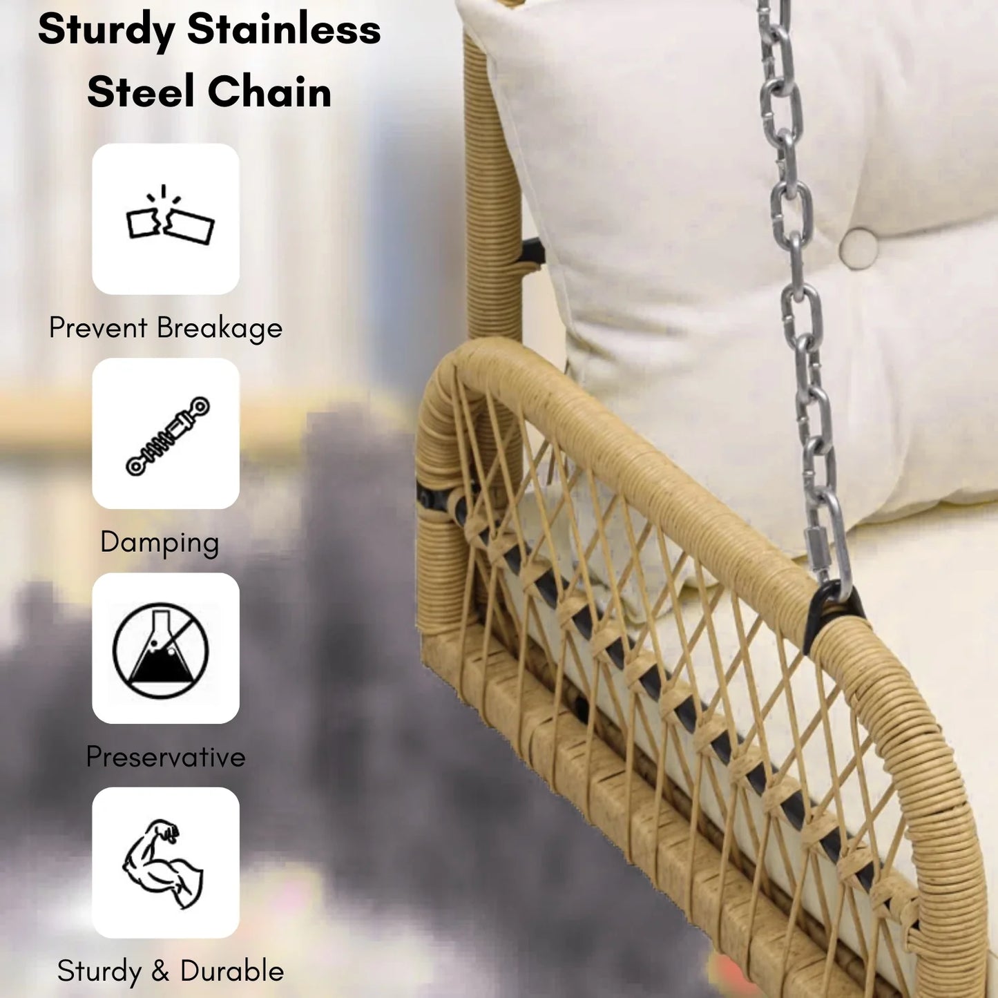 Esmeralda Heavy Duty Chain For Swings