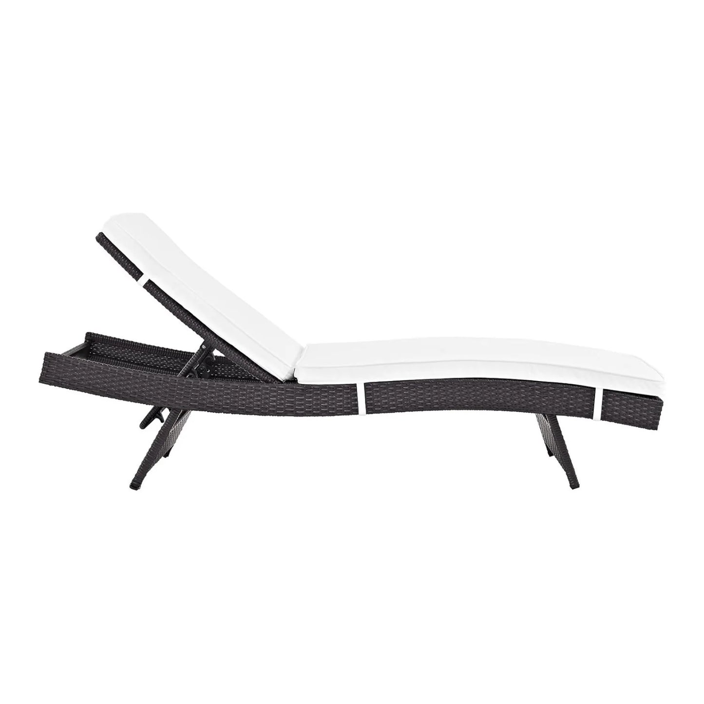 Hilda Outdoor Rattan Wicker Chaise Lounger For Poolside