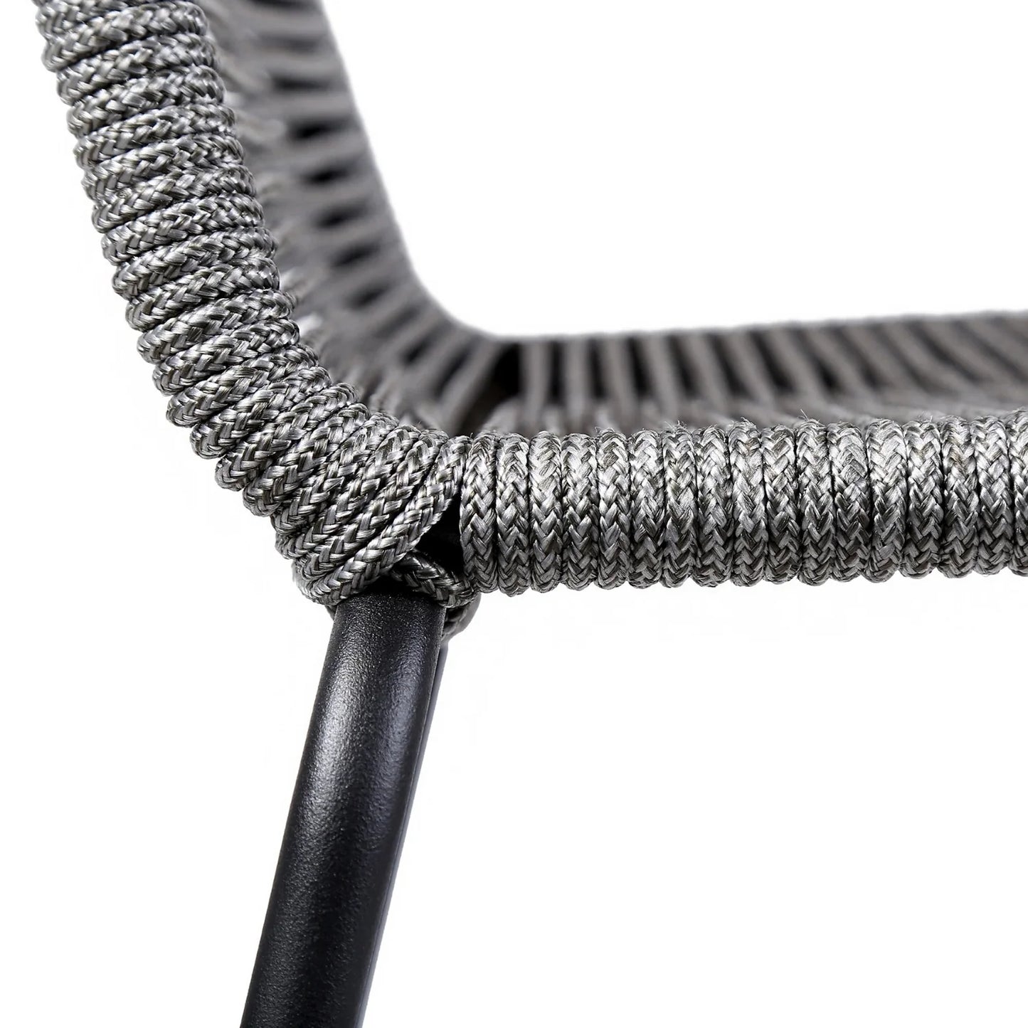 Wei 2-Piece Outdoor Rope Bar Chairs – Stylish Comfort Built to Last