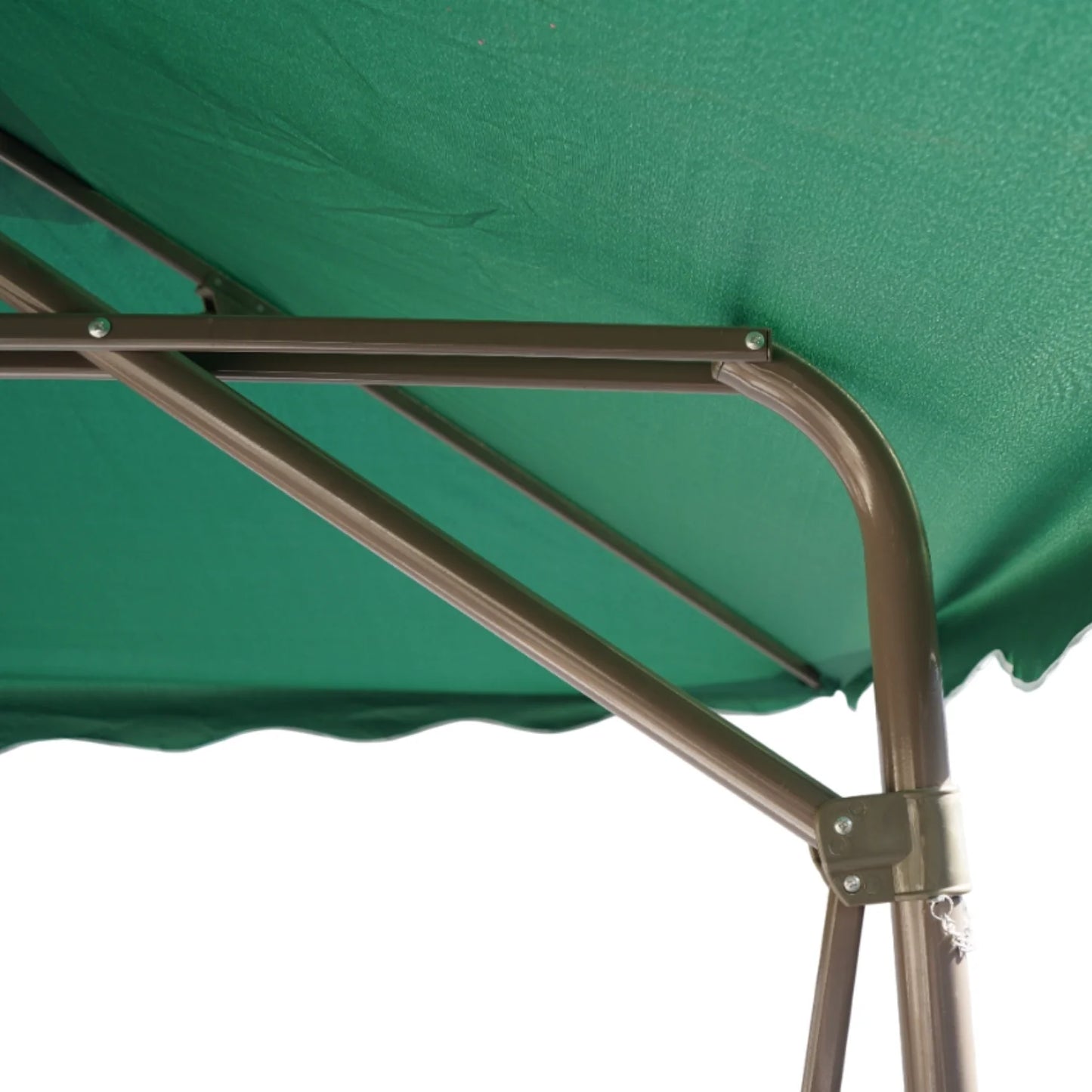 Vanya 10ft Side Pole Square Shape Outdoor Umbrella With Marble Base (Green)
