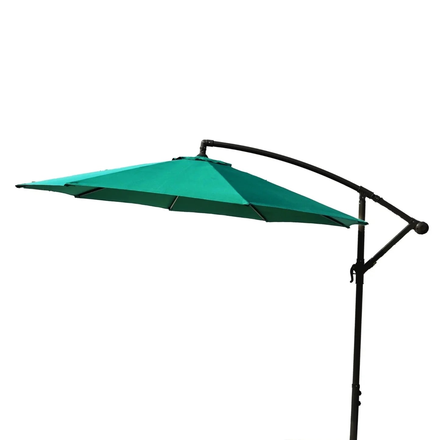 Rutendo 9 Ft Outdoor Offset Cantilever Patio Umbrella with Marble Base