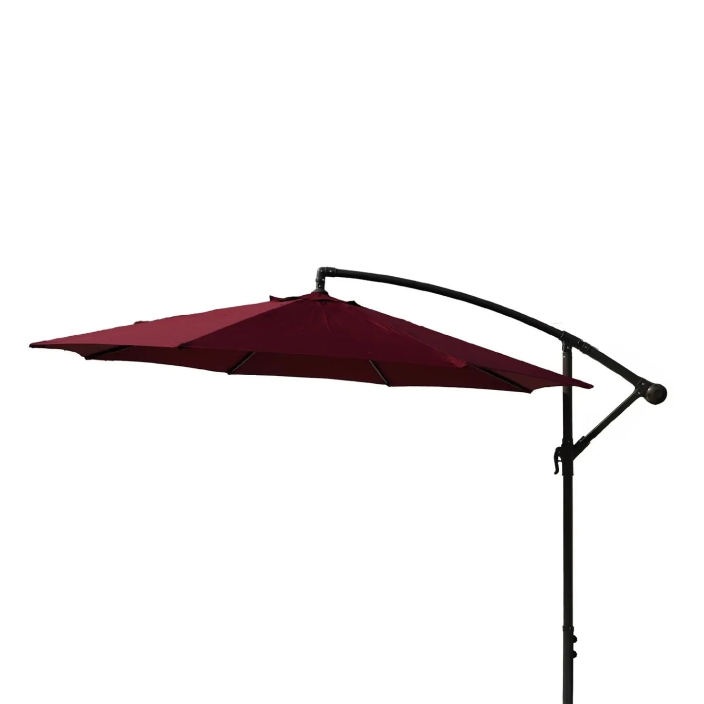 Chipo 9 Ft Outdoor Offset Cantilever Patio Umbrella with Marble Base