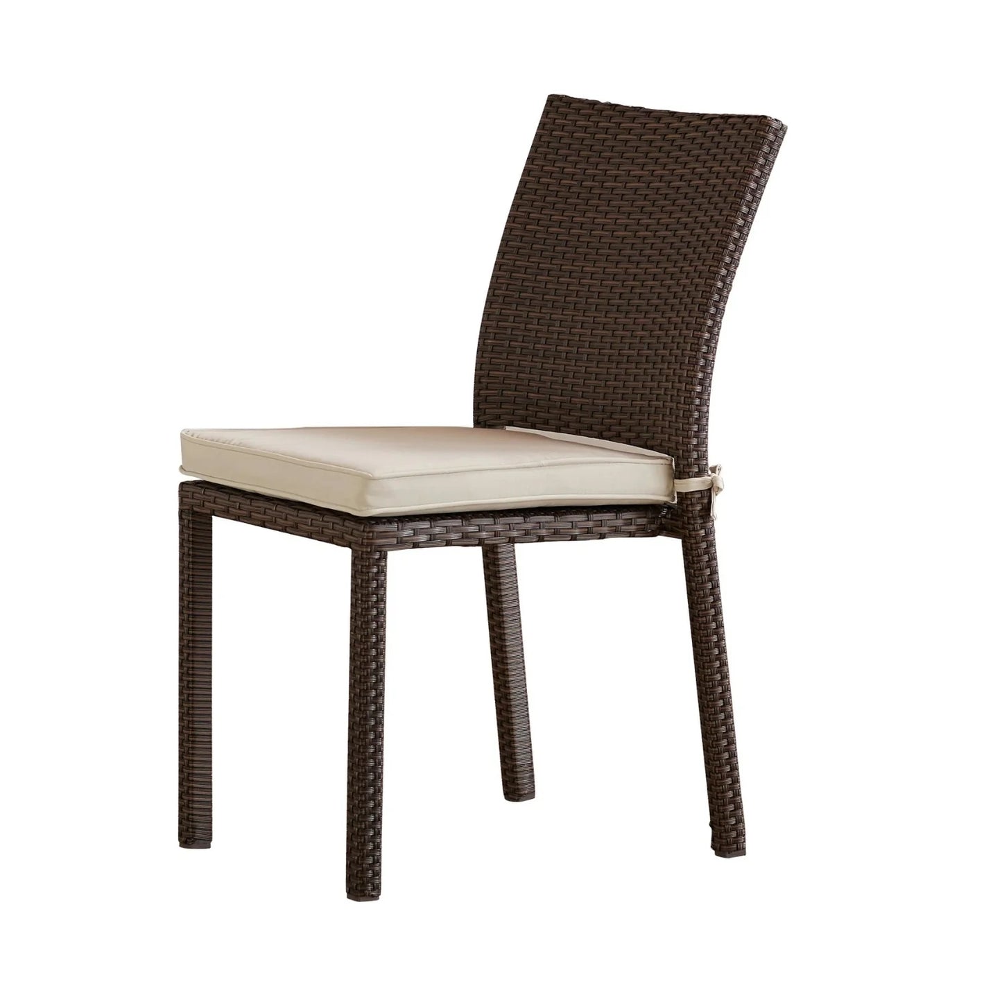 Skylar 1-Piece Outdoor Rattan Wicker Patio Dining Chair