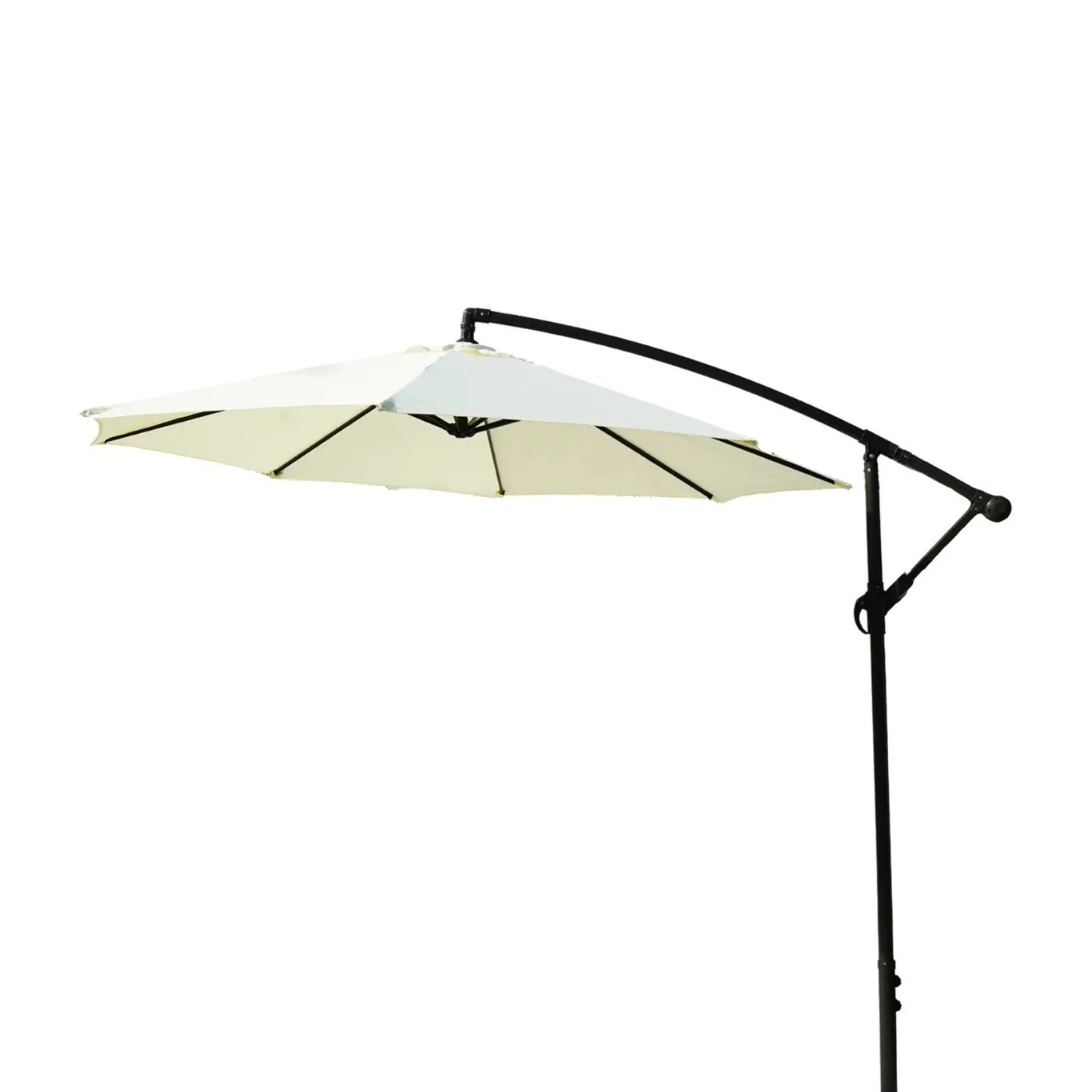 Tinashe 9 Ft Outdoor Offset Cantilever Patio Umbrella with Marble Base