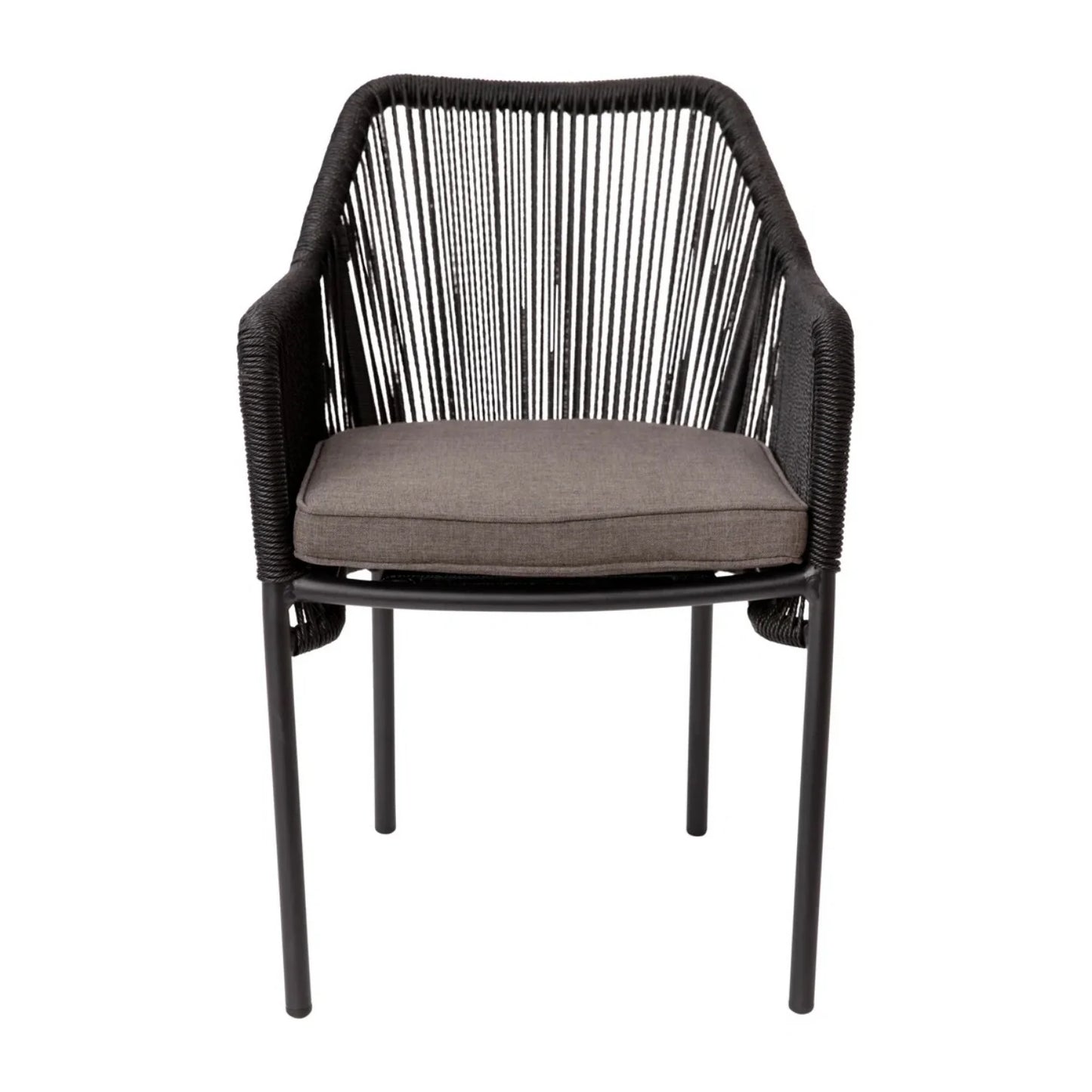 Magnolia 2-Piece Outdoor Rope Patio Dining Chairs