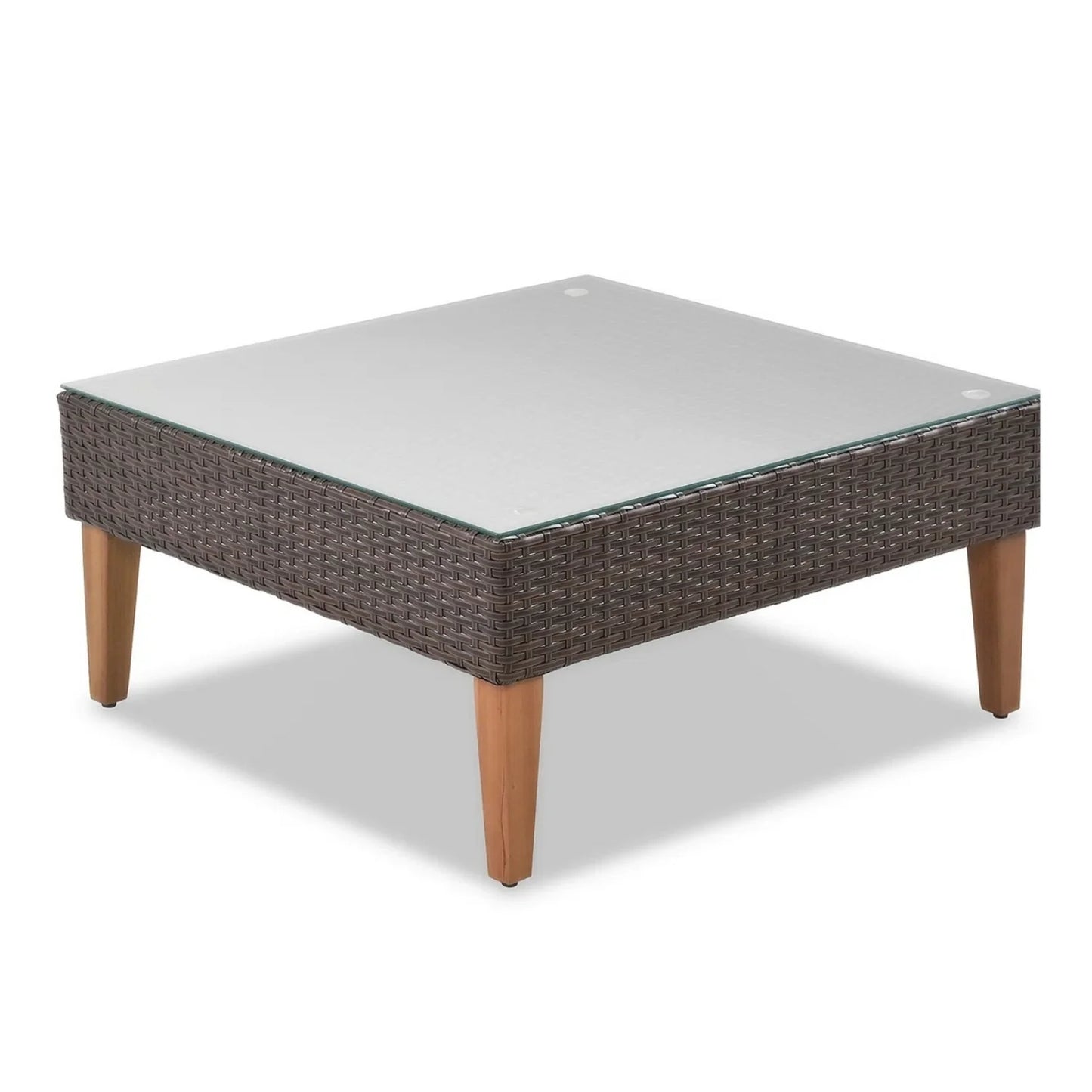Manuela 3-Pieces Outdoor Wicker L-Shape Sofa Set