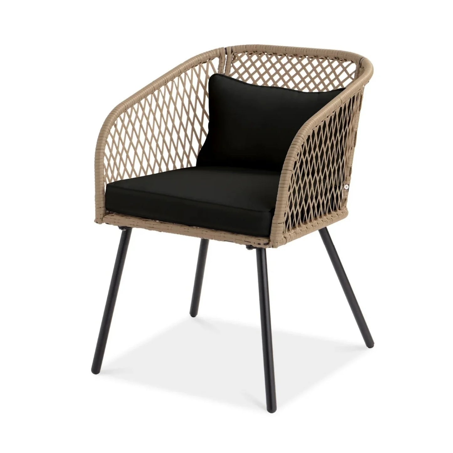 Poet Outdoor Wicker 3-Piece Patio Set