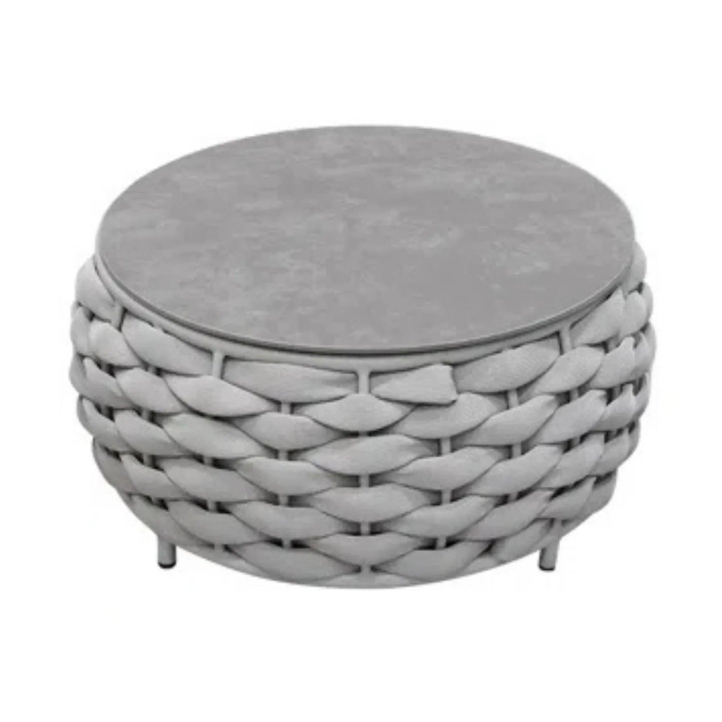 Minami Nest Shape 3-Piece Hand-Woven Rope Patio Set