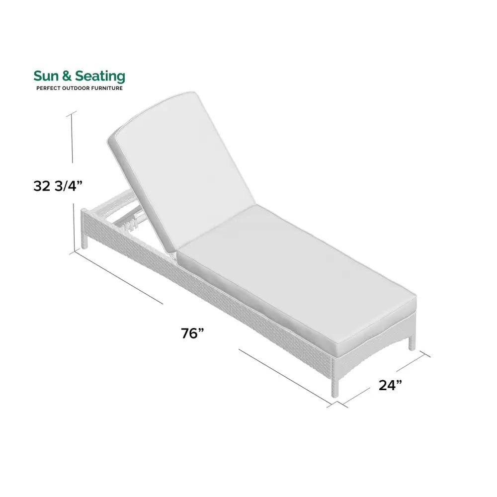 Takeshi Outdoor Swimming Poolside Lounger (Black) Loungers