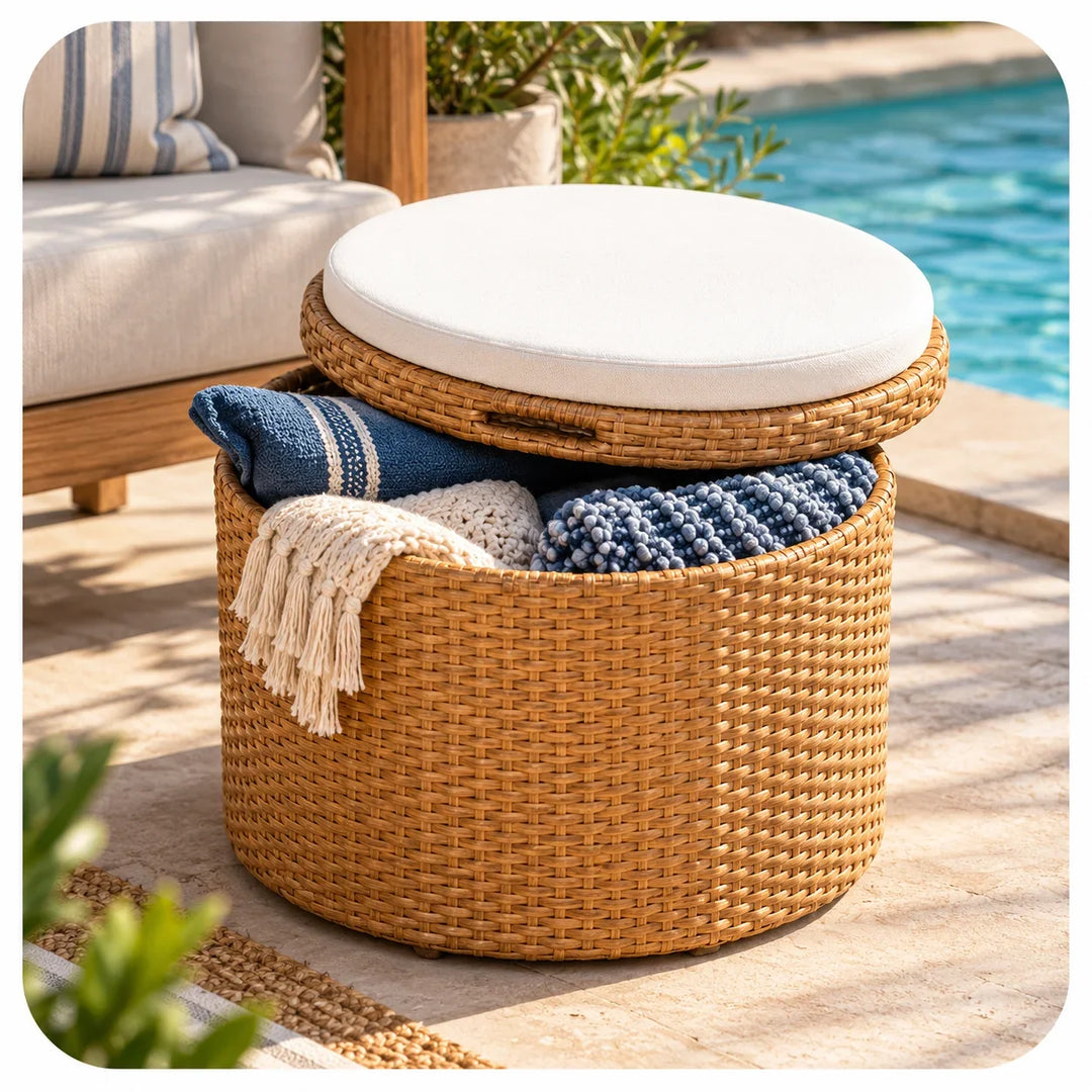 Outdoor Ottomans