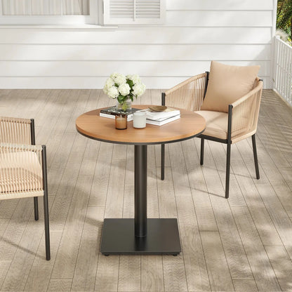 Lian 2-Piece Outdoor Rope Patio Dining Chairs
