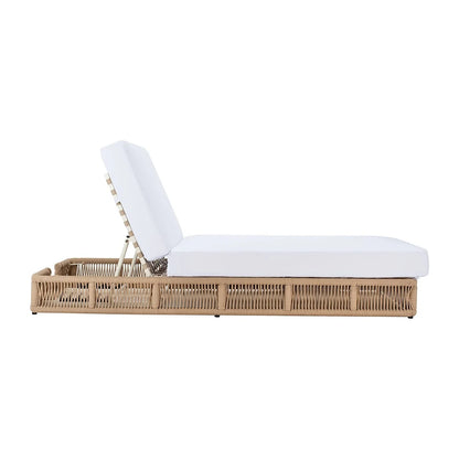 Qamar Outdoor All-Weather Rope Lounger with Cushions