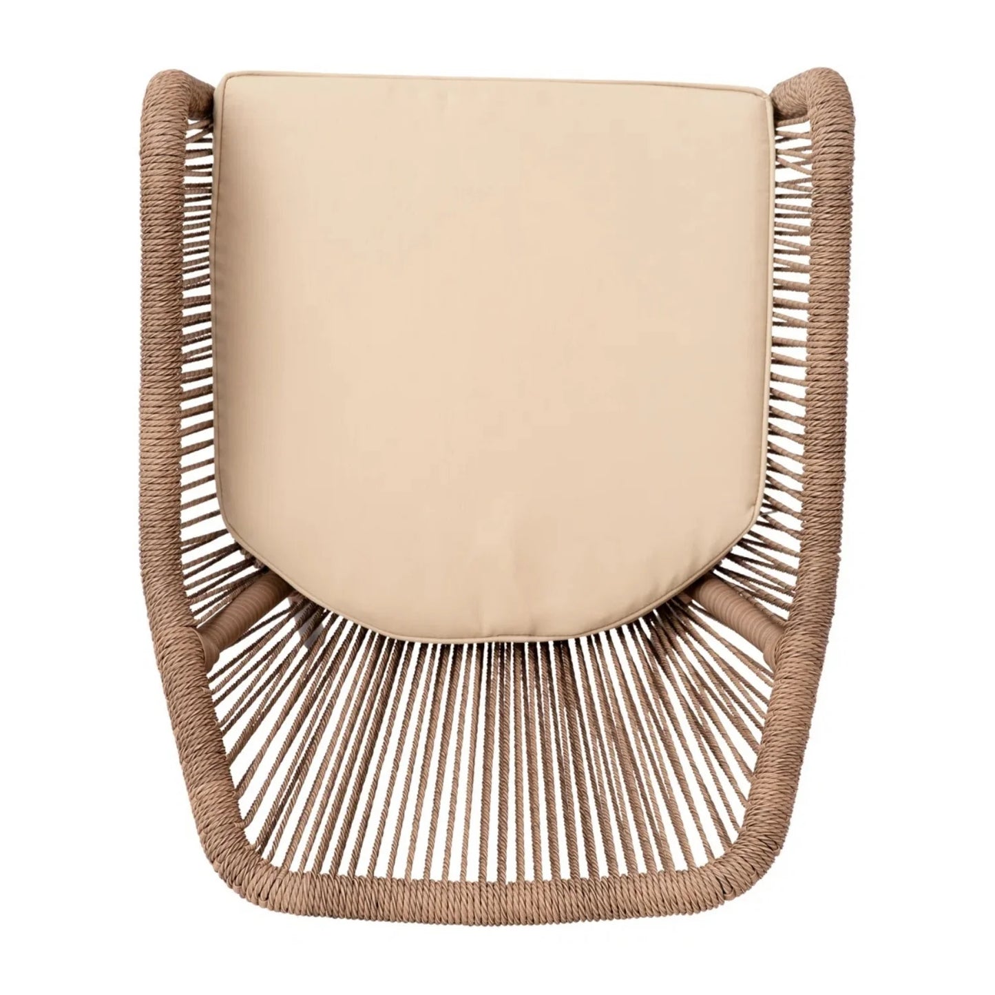 Sonal 2-Piece Outdoor Rope Patio Dining Chairs