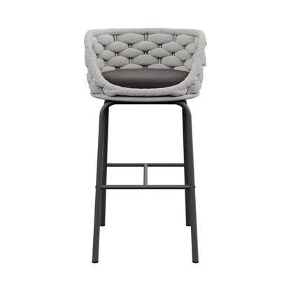 Natalia 2-Piece Outdoor Rope Bar Chairs – Stylish Comfort Built to Last
