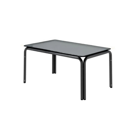 Amoura Outdoor Rope 5-Seater Sofa Set With Glass Top Table