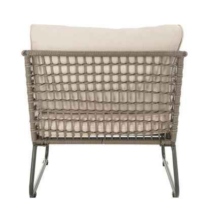 Clementine 4 Piece Outdoor All-Weather Rope Sofa Set