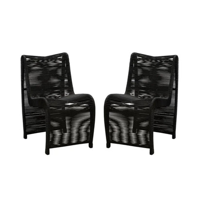 Tanishka 2-Piece Outdoor Rope Patio Chairs
