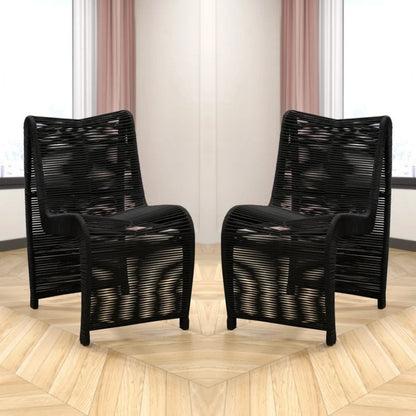Tanishka 2-Piece Outdoor Rope Patio Chairs