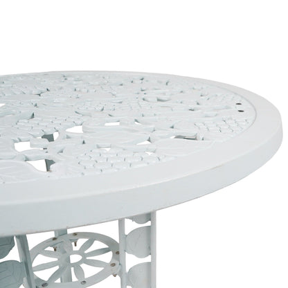 Gabriela Aluminium Outdoor 5-Piece Patio Bistro Set