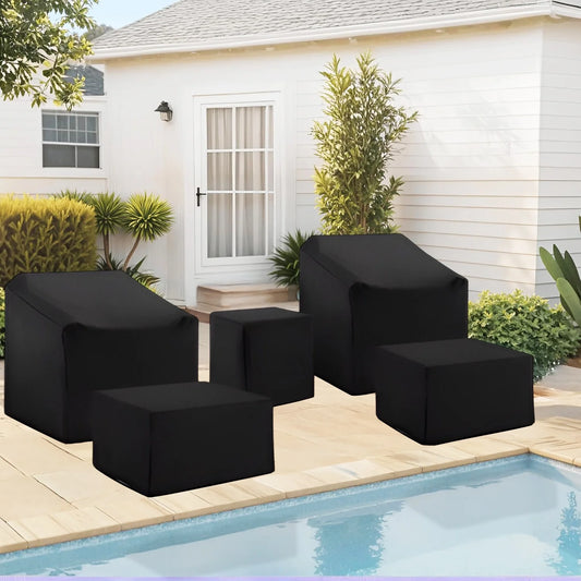 Ning 5-Piece Patio Sofa Set Cover