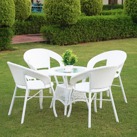 Kennedy 5-Piece Outdoor Rattan Wicker Patio Bistro Set