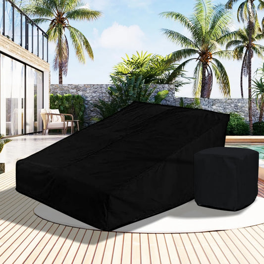 Farida Outdoor Daybed With Table Cover