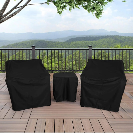 Devanshi Outdoor 3-Piece Patio Set Cover