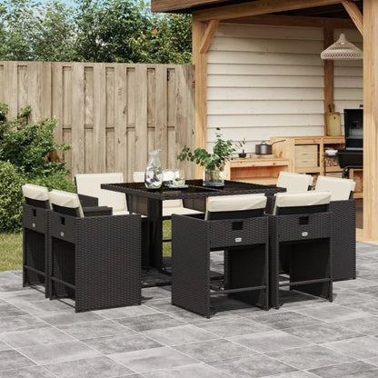 Tone Outdoor Rattan Wicker Dinning Set 9-Piece